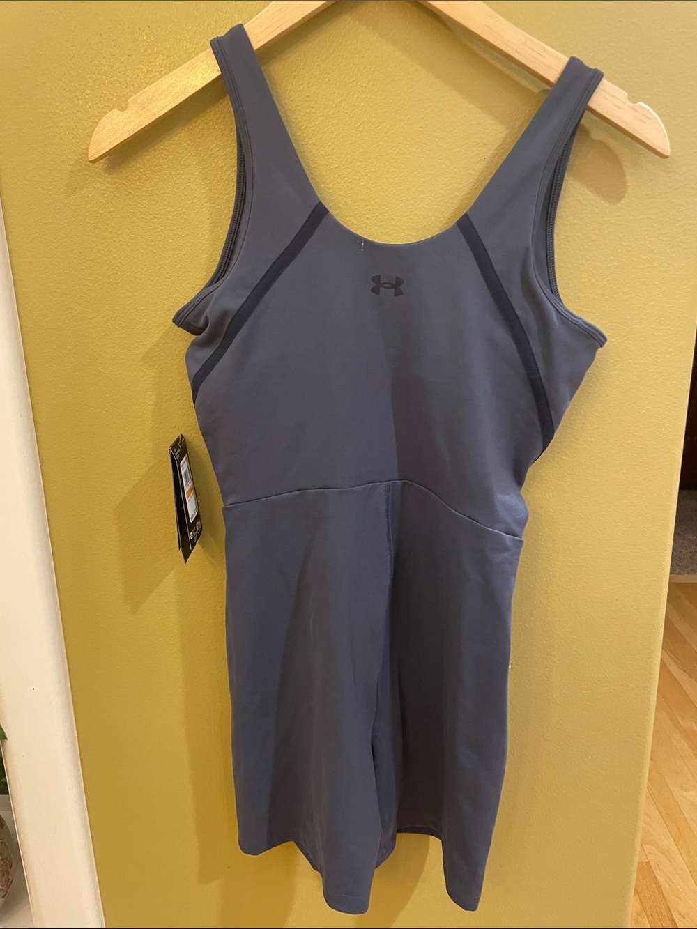 NWT Under Armour Dark Gray Performance Athletic Romper - Picture 2 of 12